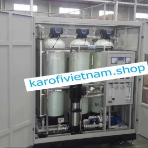 Hệ thống máy lọc nước công suất 1000l/h có tủ